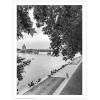 Photographie Les Quais de la Daurade, Toulouse, noir et blanc
