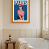 Affiche de Paris,  la parisienne