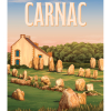 Affiche de Bretagne, Carnac