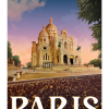 Affiche de Paris,  Les cadenas du Sacré Coeur
