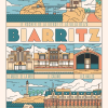 Affiche de Biarritz, les monuments