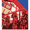 Affiche du Pays-Basque, les piments d'Espelette II