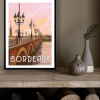 Affiche de Bordeaux, Le Pont de Pierre