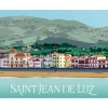 Affiche Panoramique de Saint Jean de Luz