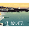 Affiche Panoramique de Biarritz