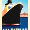 Affiche de Marseille, le Bateau