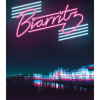Affiche de Biarritz sous les neons