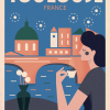 Affiche Vintage de Toulouse