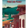 Affiche de Saint Jean Pied de Port, la vue