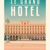 Affiche de Bordeaux, le Grand Hôtel