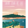 Affiche de Saint-Jean-de-Luz, Sainte Barbe Sunset