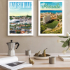 Affiche de Marseille, le vélodrome 2