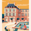 Affiche du Jardin du Luxembourg à Paris