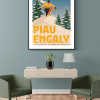 Affiche des Pyrénées, Piau Engaly