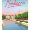 Affiche Occitanie, Narbonne