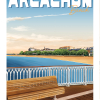 Affiche d'Arcachon Beach