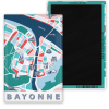 Magnet plan de Bayonne