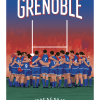 Affiche de rugby, Grenoble, la victoire