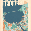 Affiche de Saint Jean de Luz, la carte