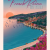 Affiche de Côte d'Azur, la French Riviera