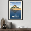Affiche de Normandie, Mont Saint Michel
