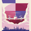 Affiche de Bordeaux, Planes' Home