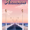 Affiche d'Arcachon, la Jetée Sunset