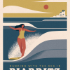 Affiche de Biarritz, Dancing with the sea