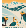 Affiche des Pyrénées, Peyragudes