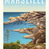 Affiche de Marseille, le Frioul
