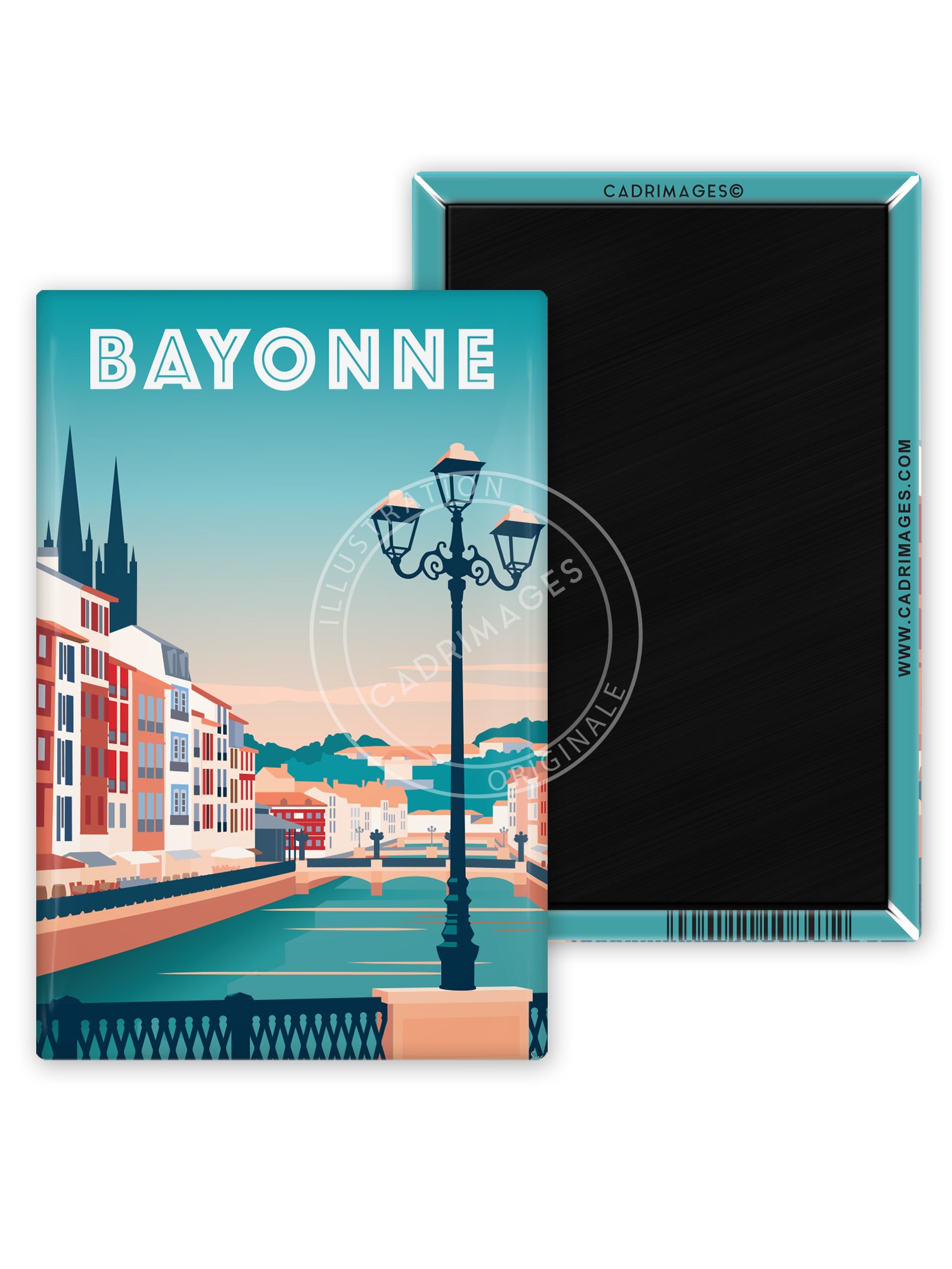 Magnet de Bayonne, la nive