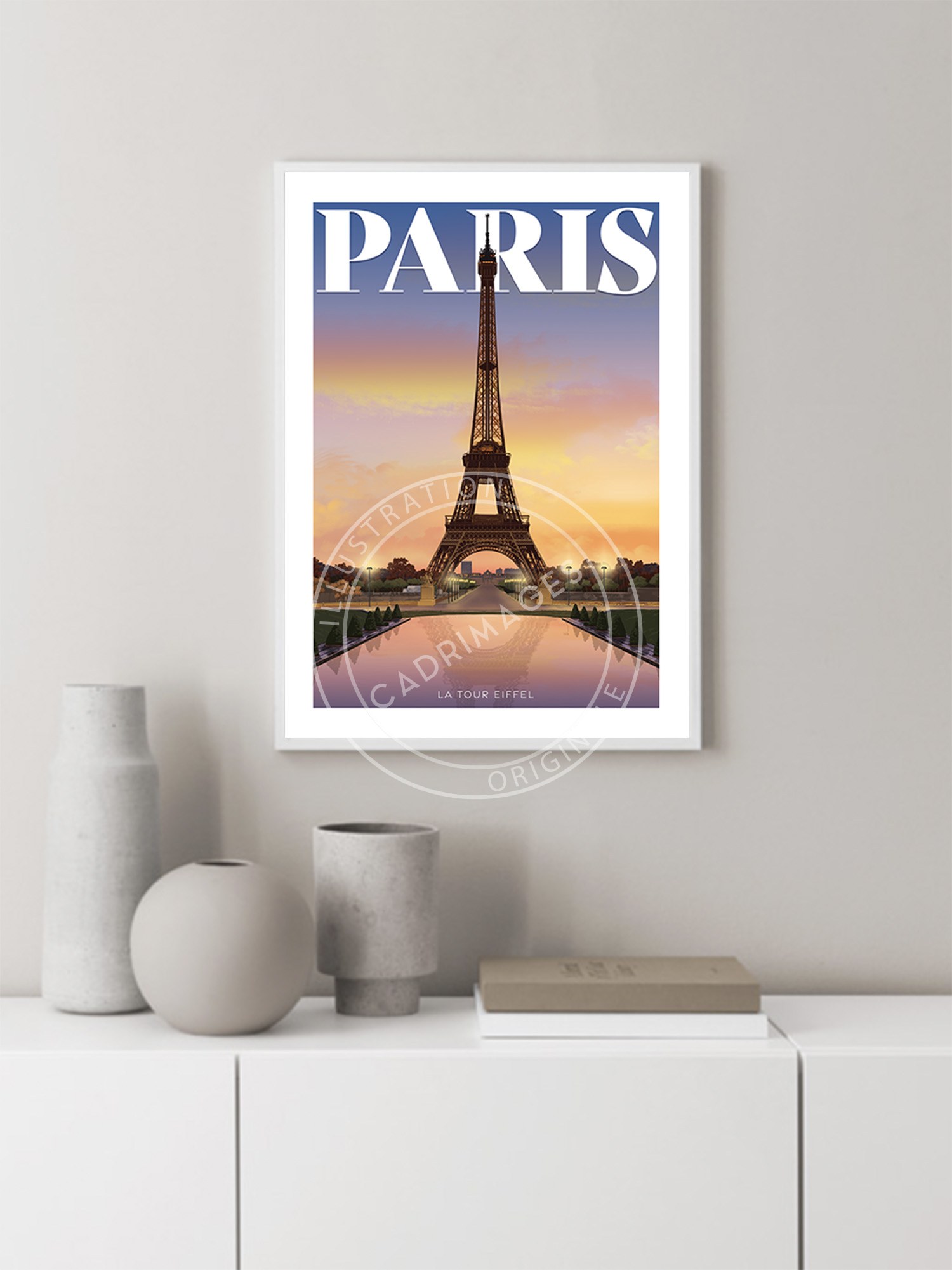 Affiche du Trocadero à Paris