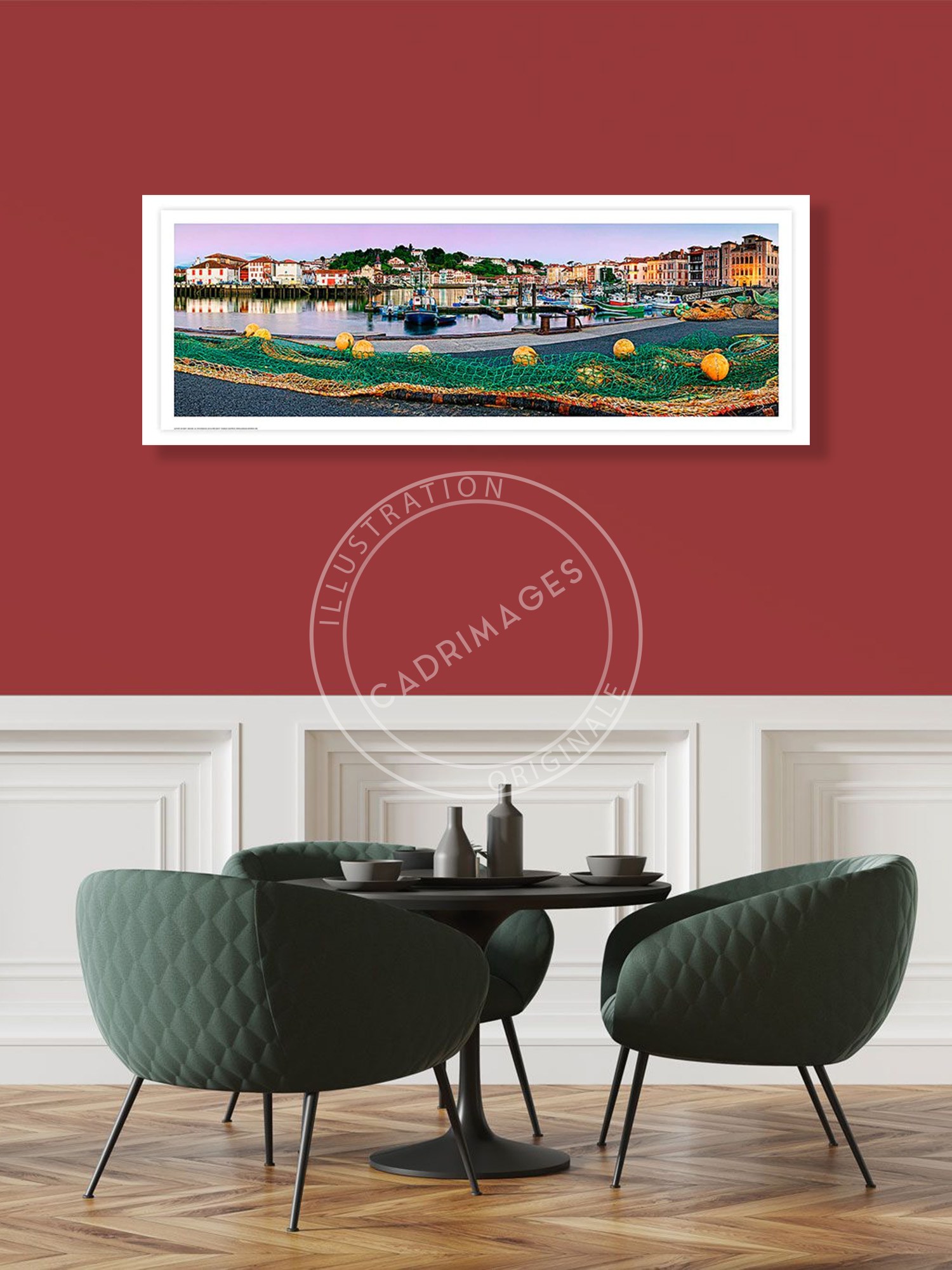 Photographie Filets du Port de Saint Jean de Luz