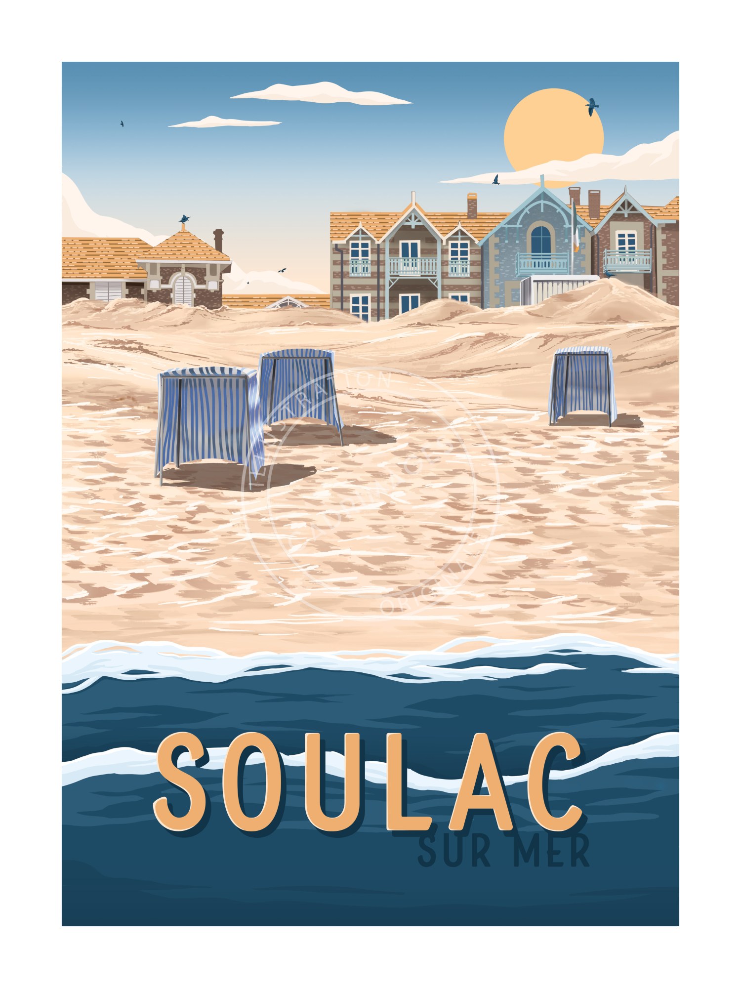 Affiche de Soulac sur Mer