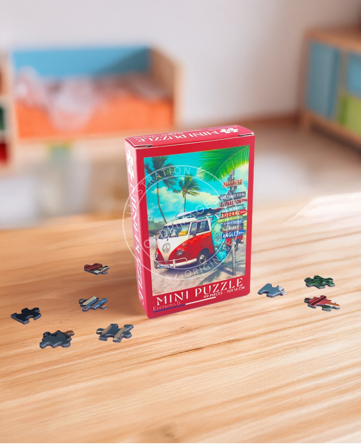 Mini puzzle de Surf, Combi