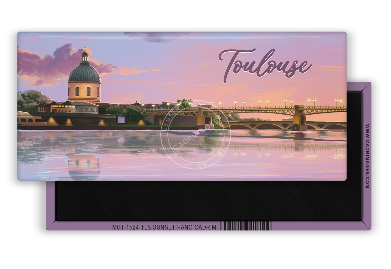 Magnet de Toulouse, sunset vue panoramique