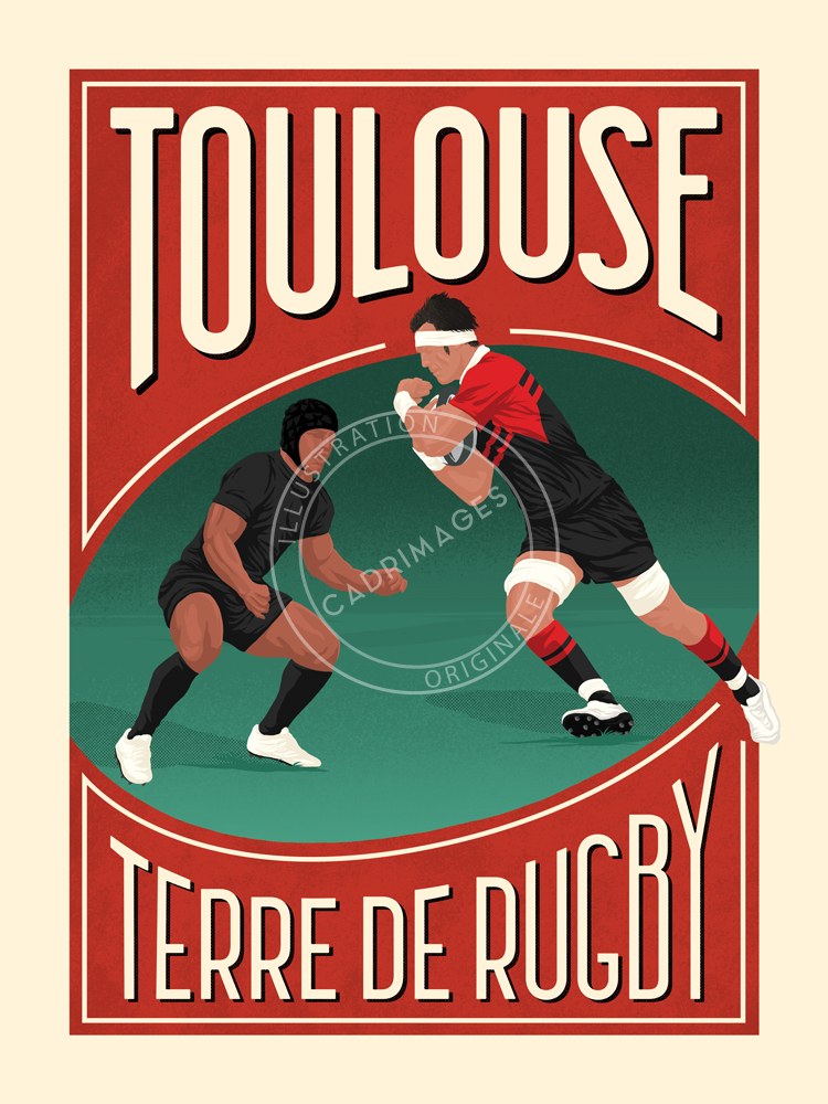 Affiche de Toulouse, Rugby Toulouse dès 20,00