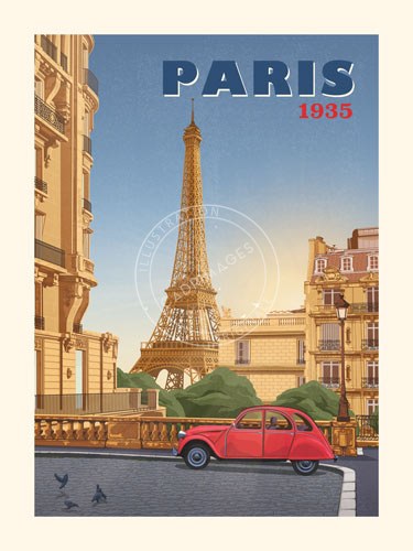 Affiche de Paris, Deudeuche