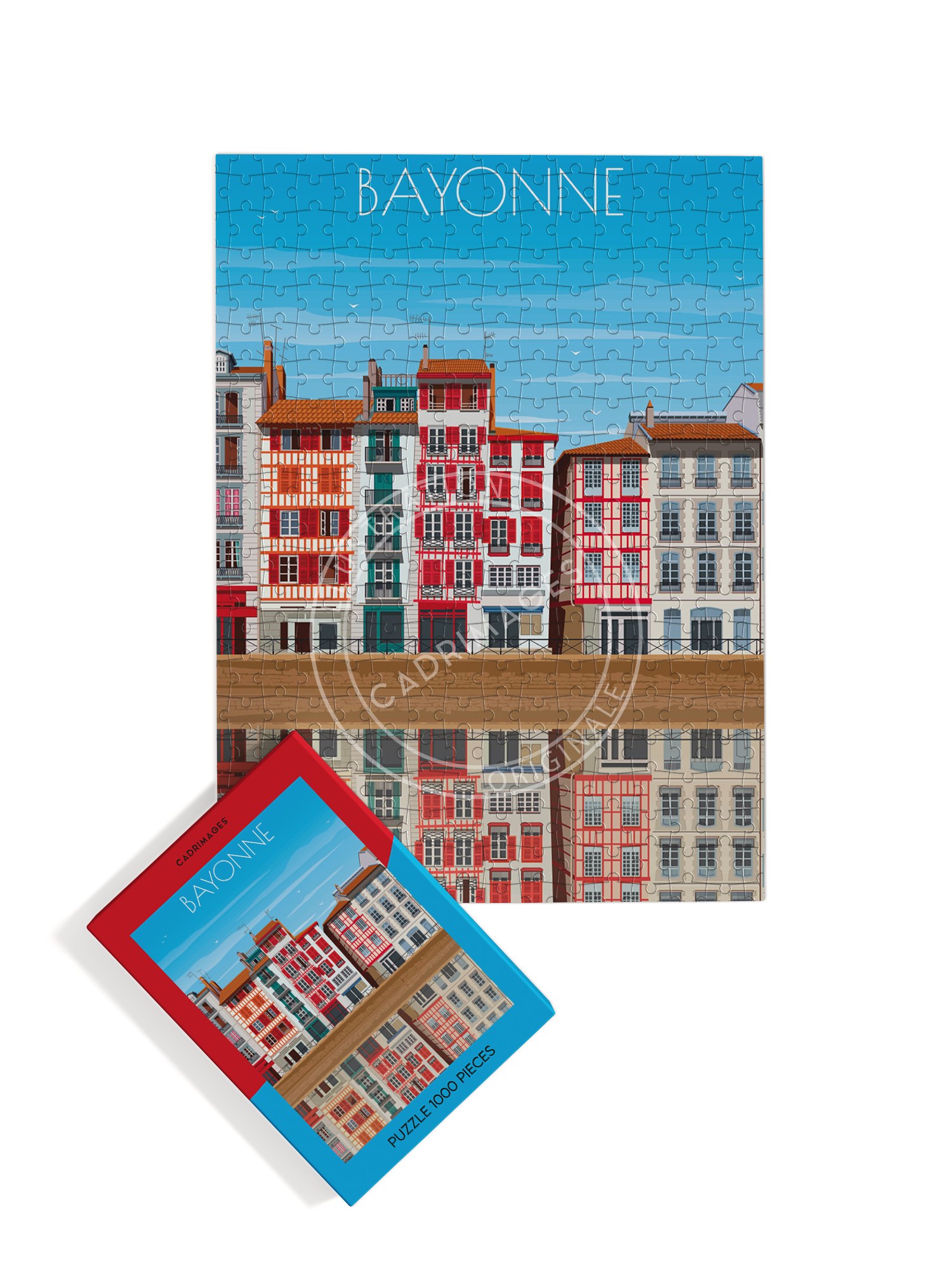 Puzzle Bayonne, Les Façades