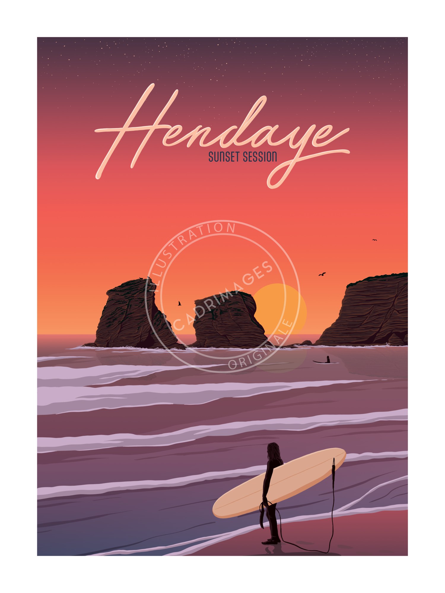 Affiche de Hendaye Sunset Session
