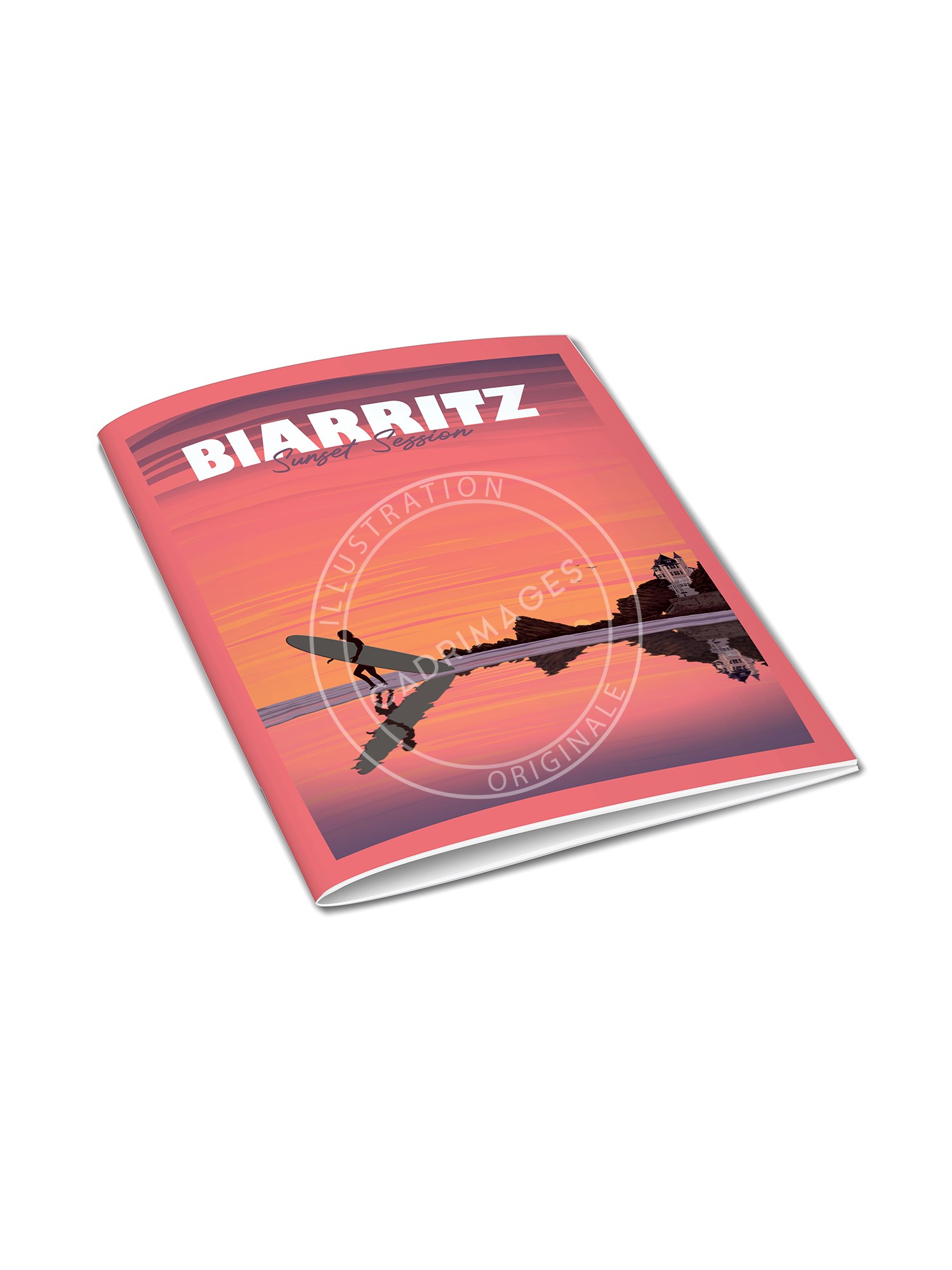 Notebook Biarritz sunset session