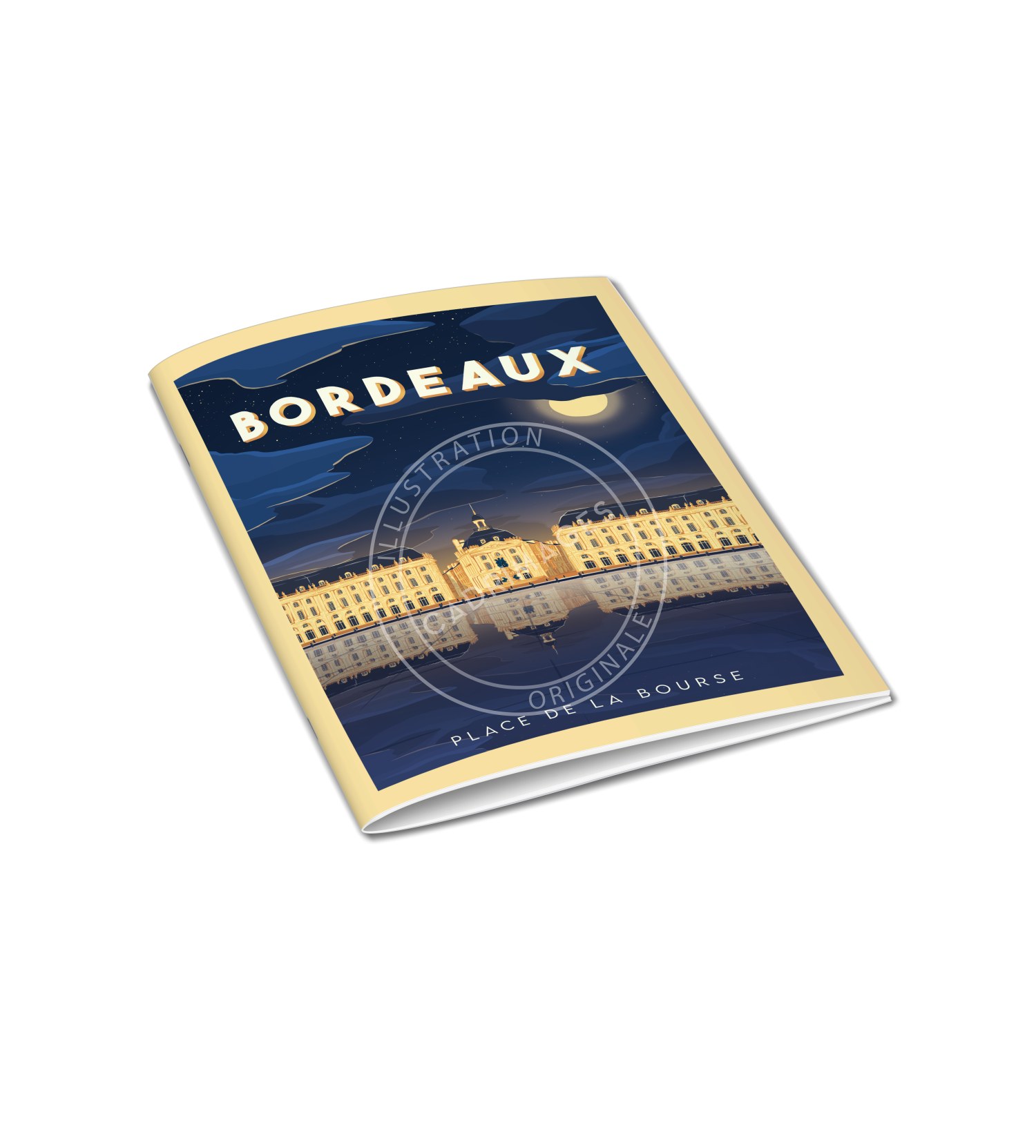 Notebook Bordeaux Bourse de nuit