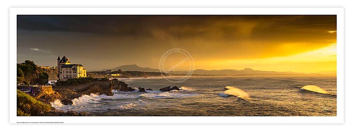 Photographie Houle d'Automne sur la Belza, Biarritz