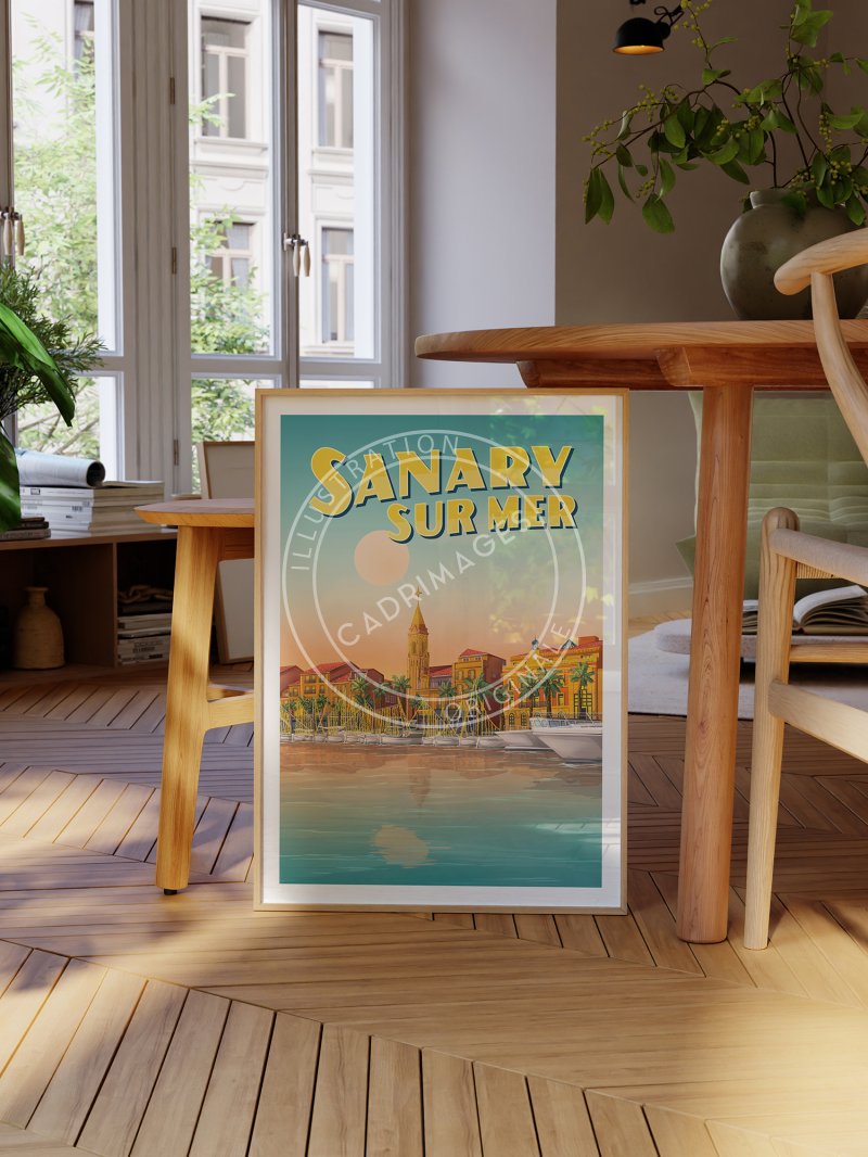 Affiche de Sanary sur Mer