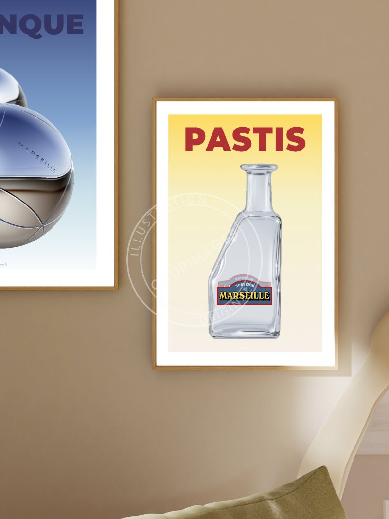 Affiche de Marseille, le Pastis 2