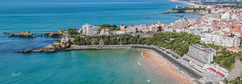 Photographie de Biarritz, Summer Cote des Basques