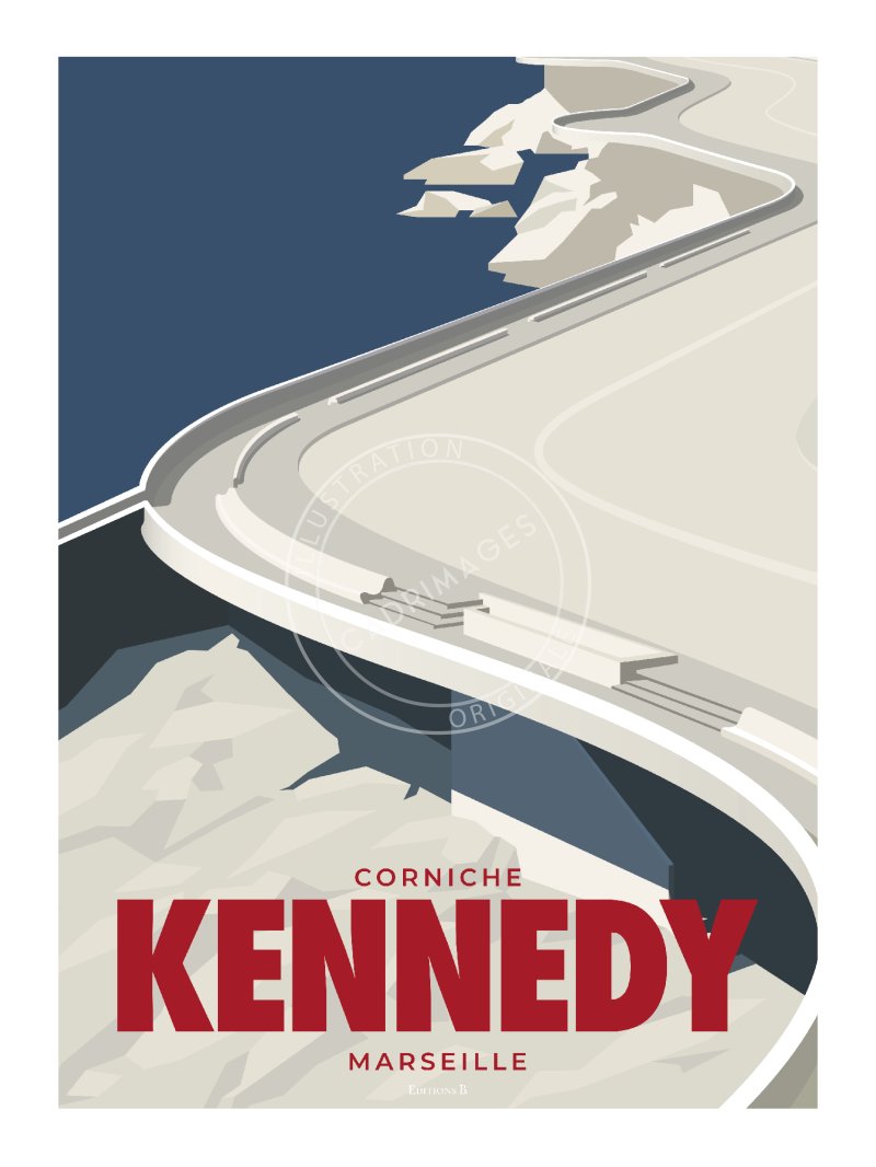 Affiche de Marseille, Kennedy