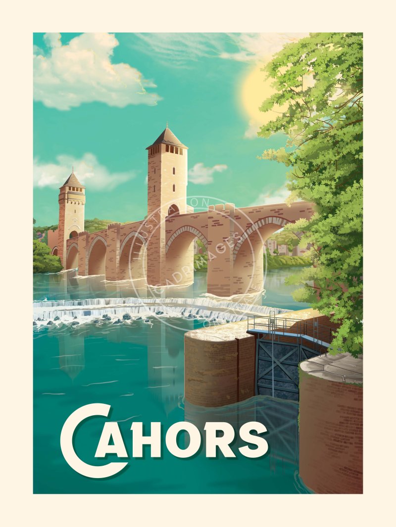 Affiche de Cahors