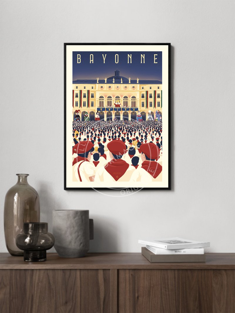 Affiche des fêtes de Bayonne