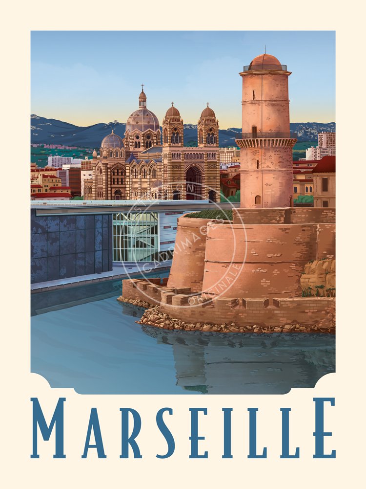 Affiche de Marseille, le Port